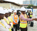 ​PROF. MBARAWA ARIDHISHWA NA MAENDELEO YA MRADI WA SGR MWANZA - ISAKA